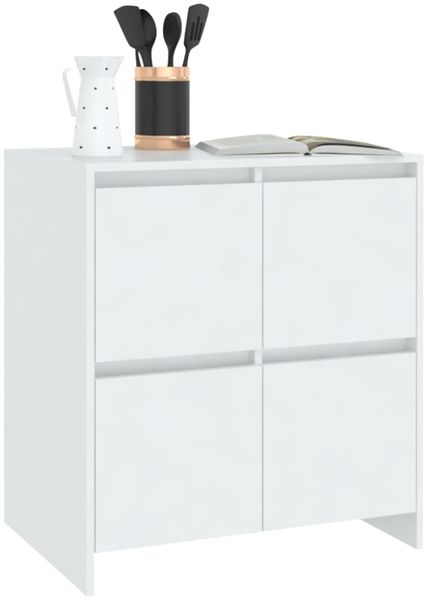 vidaXL Sideboards 2 Stk. Weiß 70x41x75 cm Holzwerkstoff 3098089 Bild 7