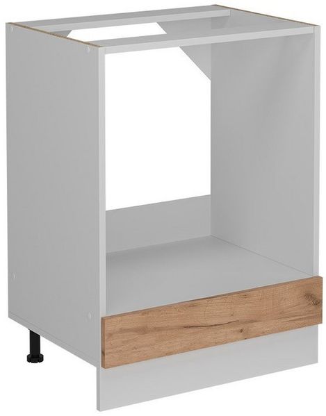 Herdumbauschrank R-Line Goldkraft Eiche 60 cm ohne Arbeitsplatte Vicco