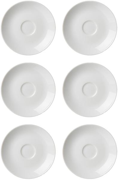 Ritzenhoff & Breker BIANCO Untertasse Espresso 6er Set