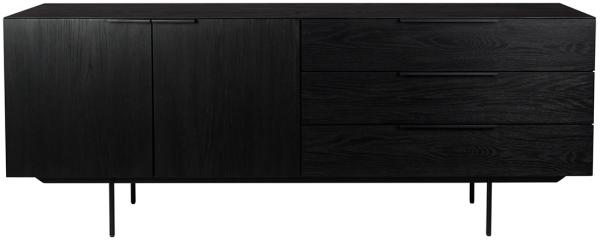 Sideboard 'Travis' - Schwarz Bild 2