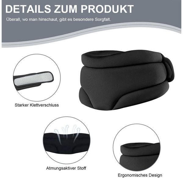 TUWENA Nackenkissen Nackenstütze für Nackenschmerzen,Schlafhilfe Nackenstütze, Neck Brace für Schlaf Schmerzen und Druck, Nackenbuckel Weg