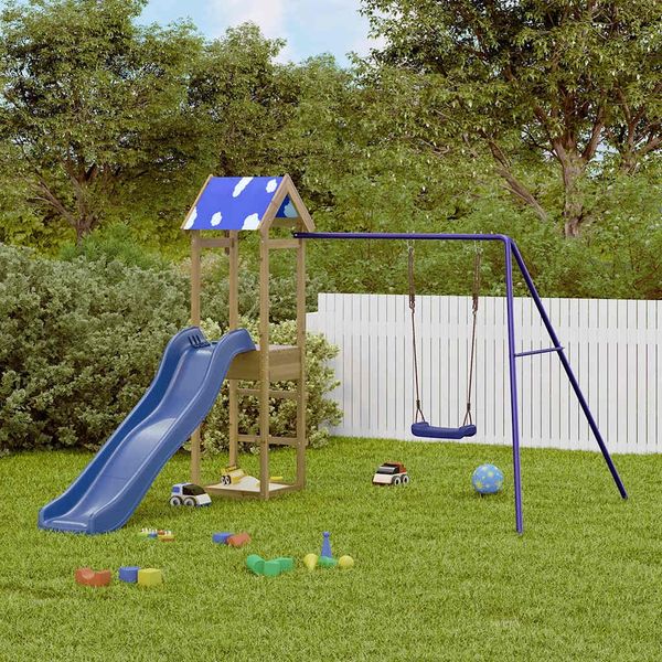 vidaXL Spielturm Imprägniertes Kiefernholz 3279015