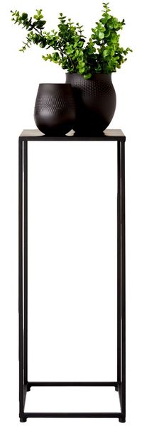 Landscape 'SILKE' Beistelltisch, Metall schwarz, 30 x 80 x 30 cm, pulverbeschichtet