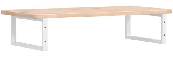 vidaXL Waschtischplatte mit Halterung Stahl und Massivholz Eiche 3302384 Bild 6