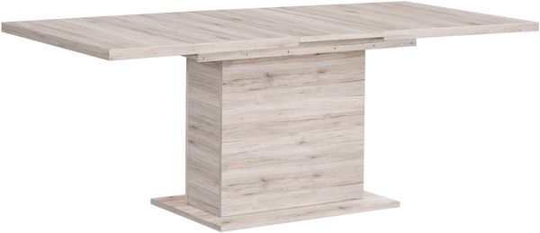 Kulissentisch >DINING TABLES< ausziehbar bis 200cm, Sandeiche Dekor - 160/200x76,6x90cm (BxHxT)