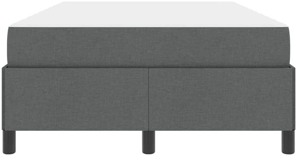 vidaXL Boxspringbett Dunkelgrau 120 x 190 cm Stoff 3398844 Bild 5
