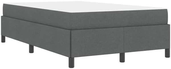 vidaXL Boxspringbett Dunkelgrau 120 x 190 cm Stoff 3398844 Bild 7
