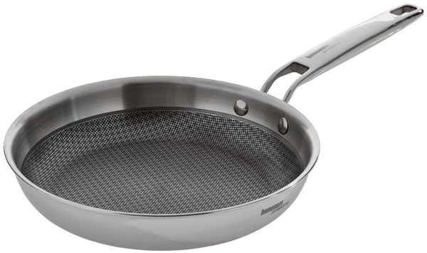 Homeware 'CUCINA PERFETTA' Bratpfanne, Edelstahl edelstahl, 24 cm, spülmaschinengeeignet
