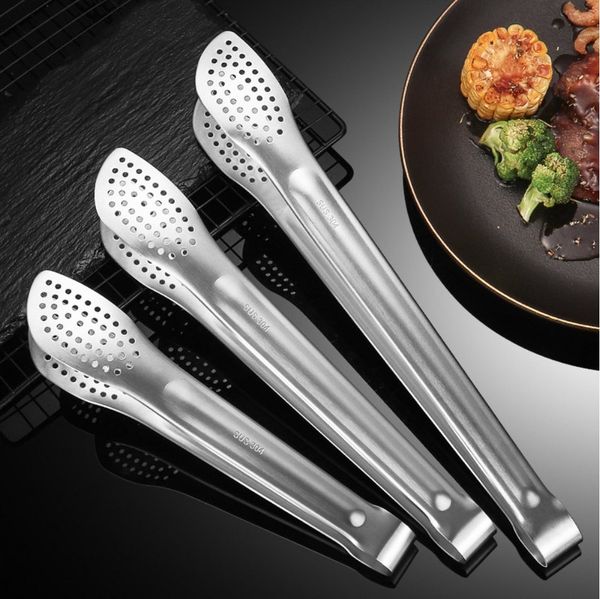 Blusmart Grillzange 3-teiliges Edelstahl-Grillzangen-Set, Leicht zu reinigen und rostfrei