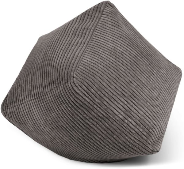 Sitzsack ‘Pouf Up!‘, Bezugstoff - Waves, 100% Polyester, Black, 40x45x45 cm cm. Bild 6