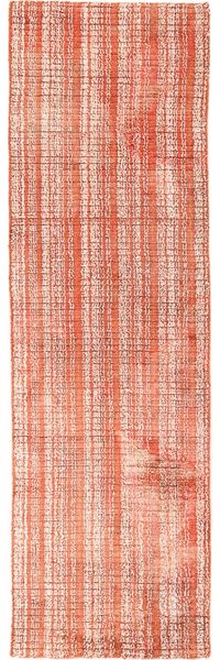 Läufer Viskose - 222 x 70 cm - hellrot