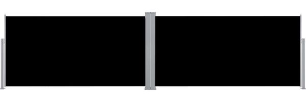 vidaXL Seitenmarkise Ausziehbar Schwarz 160×600 cm 42178 Bild 2
