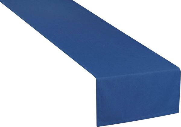 TOM TAILOR Tischläufer DOVE Blickdichter Tischläufer (1-tlg), 50 x 150 cm in Royal