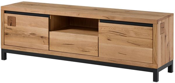 TV-Board Wildeiche 170x40x56 natur geölt VILLANDERS #113