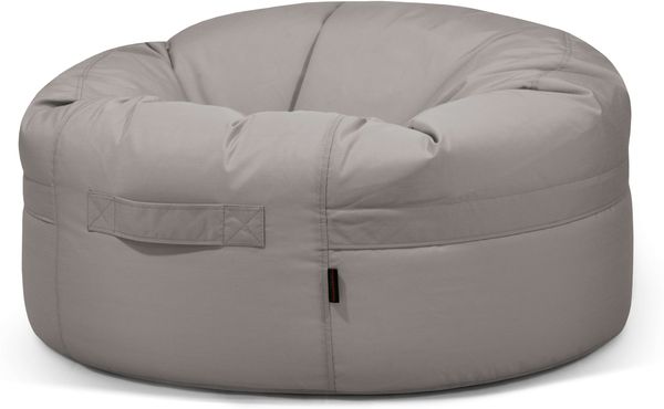Sitzsack ‘Roll 105‘, Bezugstoff - Colorin, 100% Olefin, White grey, 50x105x105 cm.