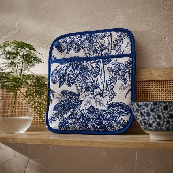 Ulster Weavers Topflappen Willow Toile, (1-tlg, 1-teilig), 1x Topflappen hitzebeständig wattiert Pfannen Untersetzer ca. 21x21cm