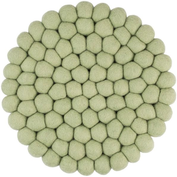 myfelt Topfuntersetzer Filzkugel Topfuntersetzer ⌀ 20 cm, Schurwolle