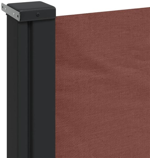 vidaXL Seitenmarkise Ausziehbar Braun 180x600 cm 4004539 Bild 7