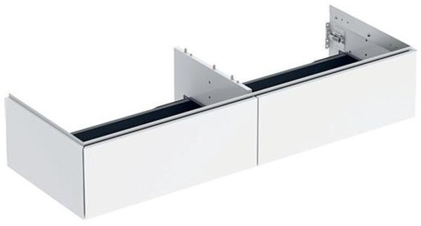 Unterschrank ONE 2 Schubladen 133 2x26 6x47 weiß
