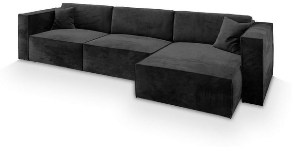 Masseno Ecksofa TOLMO mit Schlaffunktion L-Form, Sofa mit Bettkasten