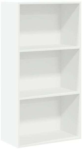 vidaXL Bücherregal Weiß 60x30x114 cm Holzwerkstoff 857899