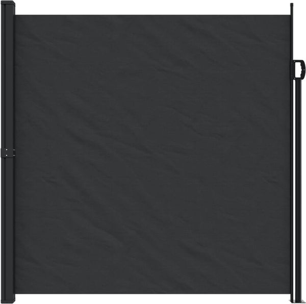 vidaXL Seitenmarkise Ausziehbar Schwarz 200x500 cm 4004459 Bild 3