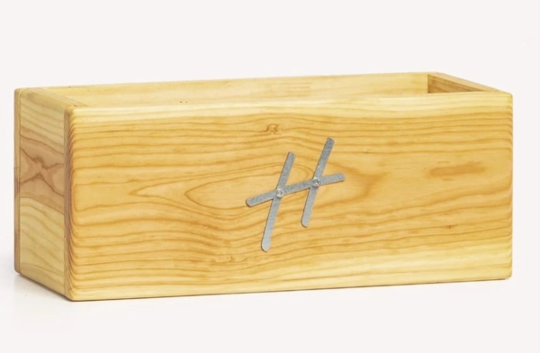 VCM Blumentöpfe URBAN-Hochbeet 920892 Braun H. 16 x B. 39 x. T. 18 cm