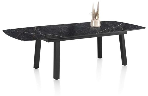 PALACE Esstisch schwarz HPL 160cm x 110cm x 77cm