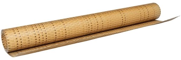vidaXL Balkon-Sichtschutz Hellbraun 500x90 cm Poly Rattan 156272 Bild 5