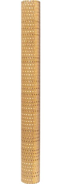 vidaXL Balkon-Sichtschutz Hellbraun 500x90 cm Poly Rattan 156272 Bild 4