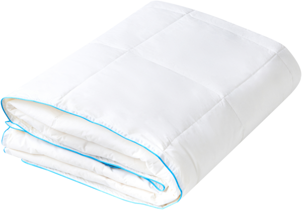 Leicht warme Bettdecke CERVINO Entenfedern und Daunen 200 x 200 cm Bild 4