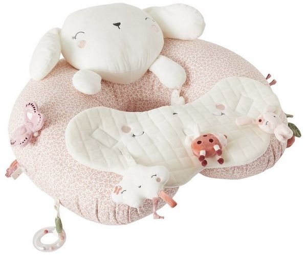 Krabbeldecke Baby Activity-Kissen, vertbaudet, Feinmotorik
