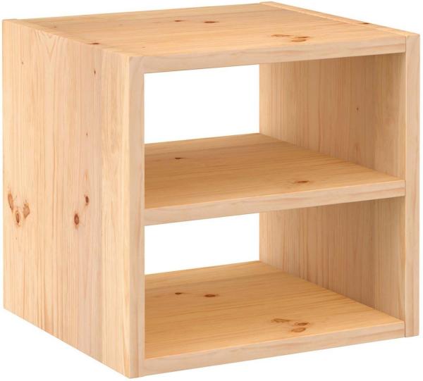 ASTIGARRAGA KIT LINE DMC12099 Modulares Regal, 1 Eimer + Zwischenboden Serie Dinamic Tiefe 33 cm Kiefer massiv, Bunt, 175 x 76.7 x 43 cm