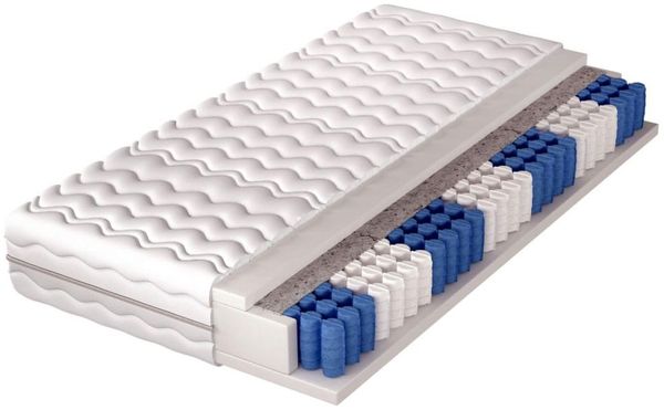 Matratze Taschenfederkern 7 Zonen MONTA H3 80x200x18 cm