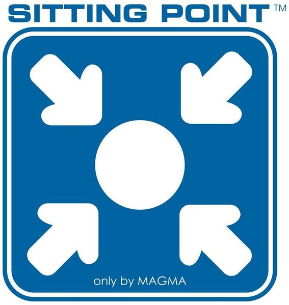 Sitting Point Sitzsack SANTORIN Rock gelb outdoorgeeignet Bild 2
