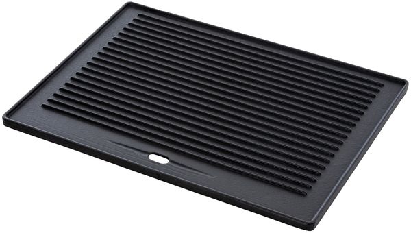 CLP Grillplatte aus emailliertem Gusseisen korrosionsbeständig,anthrazit 41.3x30.5 cm