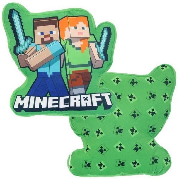 Minecraft Dekokissen 40 cm – Bequemes Kissen für das Kinderzimmer