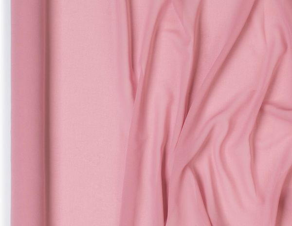 partydeco Tischläufer, Tischläufer Chiffon 48cm x 5m Rosa