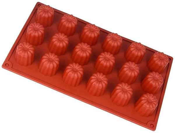 wisefood Backform Silikonform Gugelhupf - braun 30 x 17 x 3,6 cm -, (1-tlg)