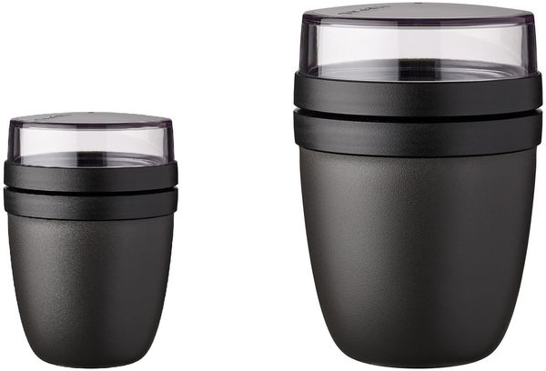 Mepal ELLIPSE Lunchpot Set 2-teilig Nordic Black