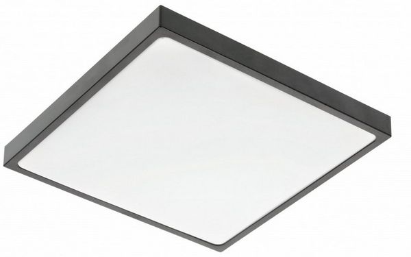GTV Deckenleuchten 24W LED Deckenleuchte Deckenlampe IP44 für innen und Außen Eckig 30x30, Neutralweiß, 24w, 1680 Lumen, Neutralweiß 4000K, 300x300x45mm, eckig, Aluminium, IP44