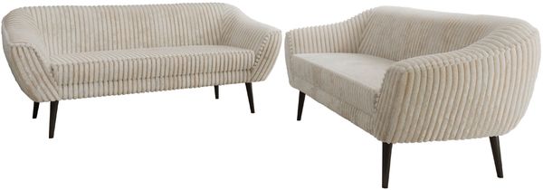 Wohnzimmerset Möbelset PIRS 3-3, Armlehnen, Wellenfederung, schwarze Füße, Dreisitzer Sofa, Polstermöbel Set - Hellgrau Velvet Bild 7