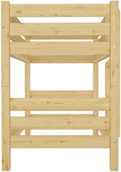 Erst-Holz Etagenbett Kiefer 90x200 cm, natur Bild 10