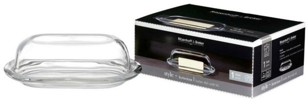 Ritzenhoff & Breker STYLE Glas Butterdose