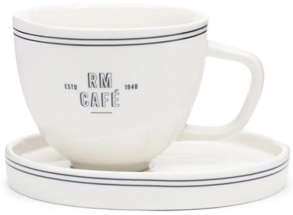 Riviera Maison Tasse mit Untertasse Long Island 559120