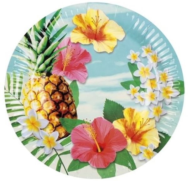 Paradiesische Teller
