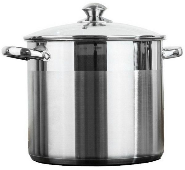 Edelstahl Kochtopf Topf Universaltopf 14L mit