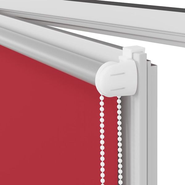 vidaXL Verdunkelungsrollo Rot 110x130cm Stoffbreite 105,7cm Polyester 4011754 Bild 12