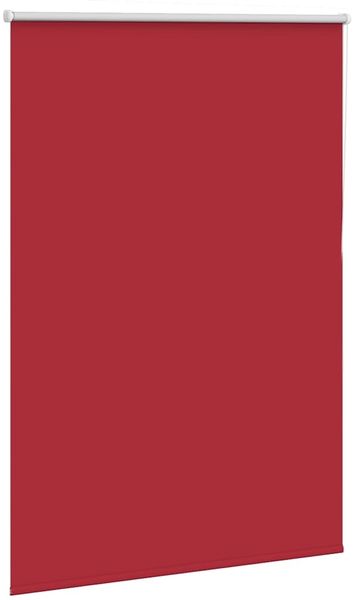 vidaXL Verdunkelungsrollo Rot 110x130cm Stoffbreite 105,7cm Polyester 4011754 Bild 3