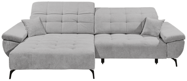 ED Exciting Design Sofa Trogir mit elektrischer Sitztiefe | Mikrofaser Vinci